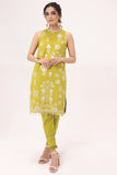 Alkaram Ss-49-22 Lime-green Spring Summer 2022