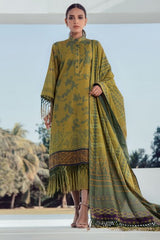 AlKaram SS-9 1-21 OLIVE Spring Summer 2021