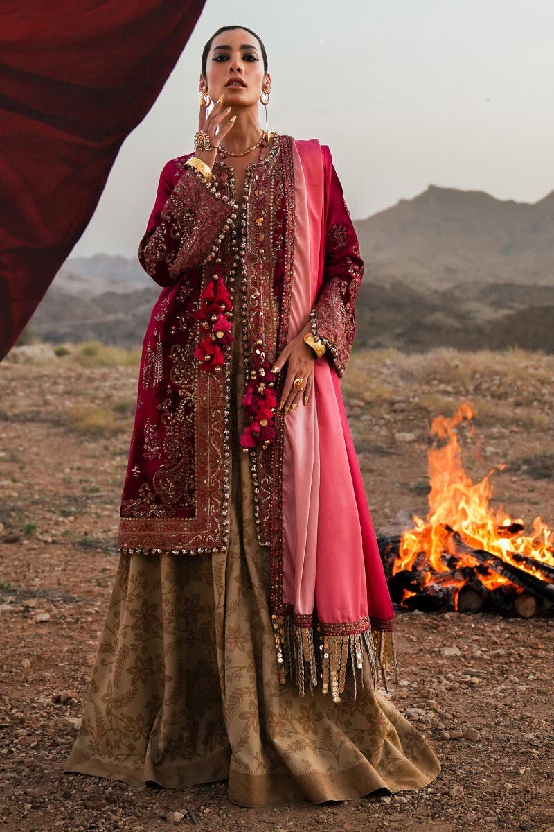 Sana Safinaz V231-004-DE Winter Luxury Collection – Sara Clothes
