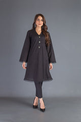 Bareeze Kurta Range Wr447 Black Dress