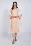 Zellbury Pale Peach Eid Lawn 2022