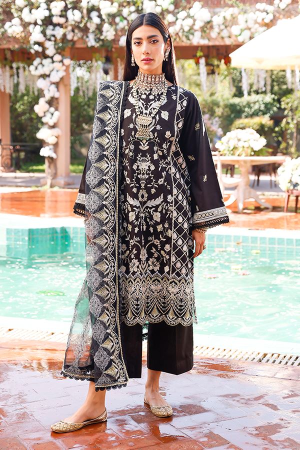 black eid dresses Modest Black Eid Dress 23929S