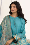 Zellbury Embroidered Shirt Shalwar Dupatta - Blue - Lawn Suit - 0431 Signature Lawn Collection 2024