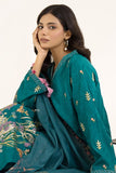 Zellbury Embroidered Shirt Shalwar Dupatta - Green - Jacquard Suit - 0433 Signature Lawn Collection 2024