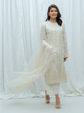 BeechTree White Treasure-Embroidered-3P Eid Edition 2021
