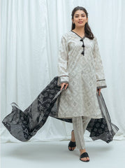 BeechTree Monochrome Tale-Printed-3P Eid Edition 2021